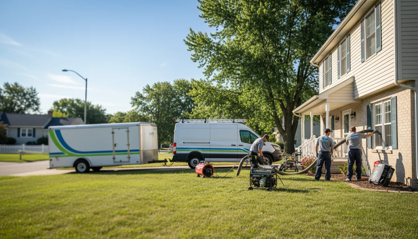 Flooded Basement Restoration And Cleanup With Repair in Yadkinville, NC near me